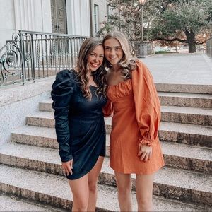 Stolen Moments Black One Shoulder Mini Dress